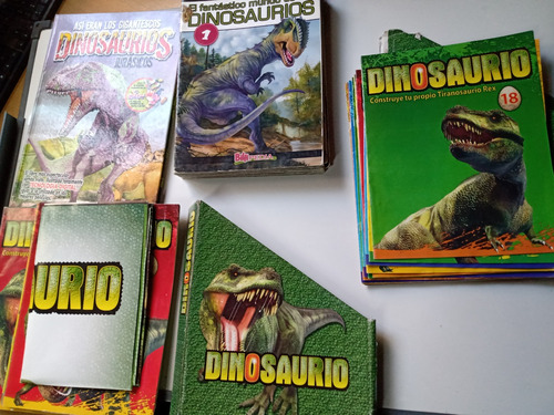 Dinosaurios Lote Libro Fasciculos Poster 