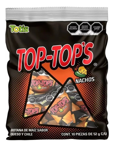 Top Tops Nachos 10 Piezas