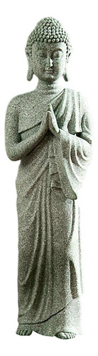 Estatua De Buda De Meditación Patio Hogar Escultura