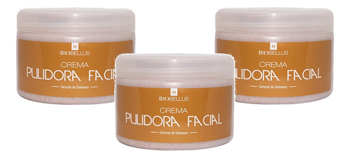 3 Crema Pulidora Facial - Biobellus 500g