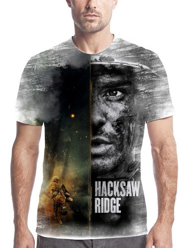 Camiseta Camisa Filme Hacksaw Ridge Até O Último Homem 8