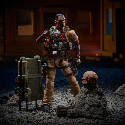 G.i. Joe Classified Series 122, Carl Doc Greer, Boneco De Aç