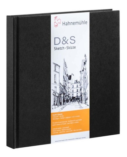Hahnemühle Libro De Croquis D & S 14x14 140g/m2 80h