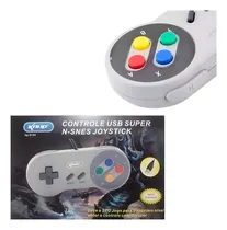 Comprar Controle Usb Knup Snes Super Nintendo Pc Mac Linux Raspberry