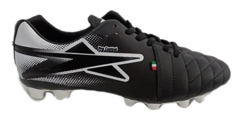 Zapatos Eescord Futbol Soccer Piel Negro Fg Hombre Original