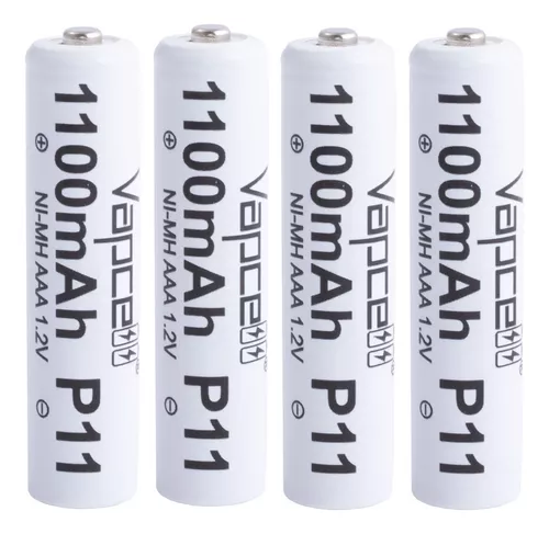 Paquete De 8 Baterias Recargables AAA NI-MH 1000 mAh 8 Pilas AAA Recargables