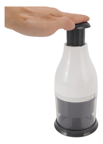 Picadora Manual De Alimentos Acero Inoxidable Cortador Ver