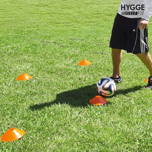 Imagen 7 de 10 de Pack X50 Conos Tortuga Flexibles Colores Entrenamiento
