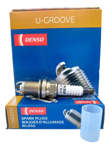 Bujias Denso Doble Electrodo Original Doble Chispa Genuina