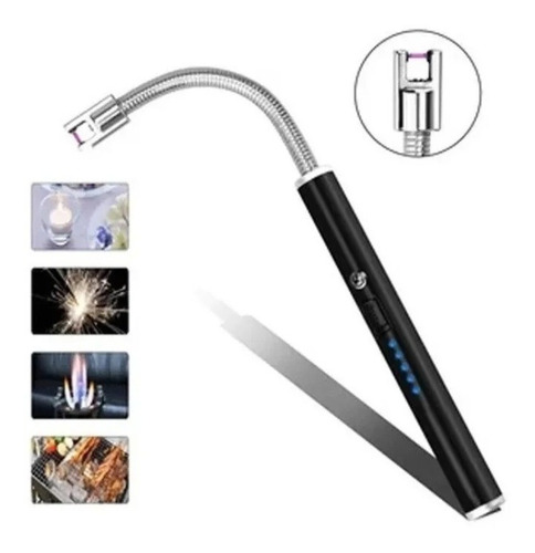 Encendedor Electrico Chispero Recargable Usb Arco Plasma