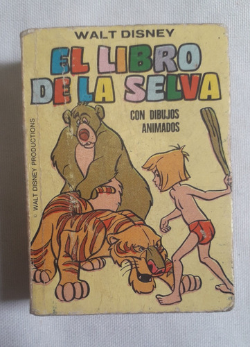 Cuento Bolsillo * Libro D La Selva Bruguera 73 Mini Infancia (Usado)