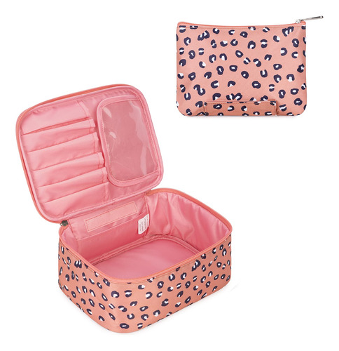 Bolsa De Maquillaje De Viaje Grande Para Mujer Y Chicas, Bol