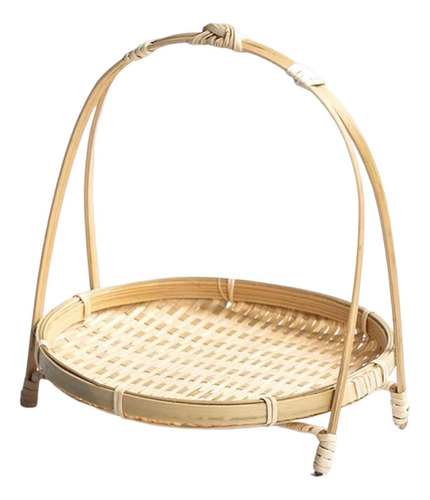 Cesta De Frutas Tejida A Mano, Bandejas Para Servir, Cuencos