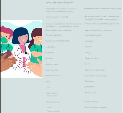 Imagen 2 de 2 de Psiquiatra, Medico, Discapacidad, Internaciones , Domicilio