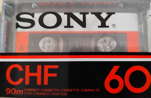 Cassettes Virgen Sony Chf Y Ux C 60.