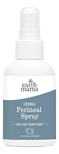 Earth Mama Herbal Perineal Spray Para El Embarazo Y El Pospa