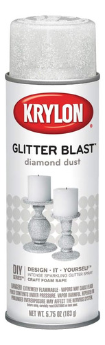 Pintura En Aerosol Krylon K03804a00 Glitter Blast Para Manua