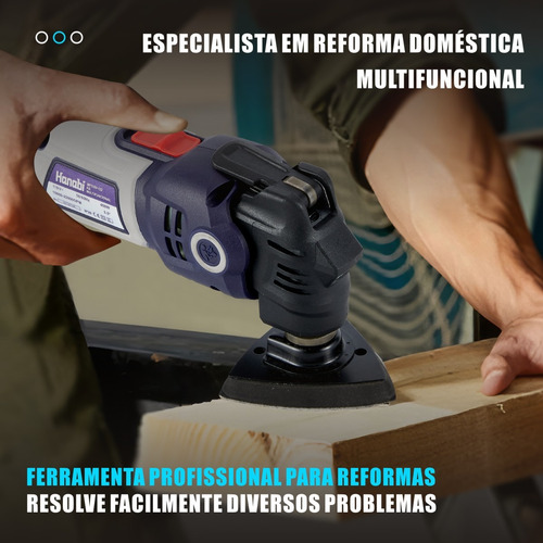 Oscilante Com Pá Multifuncional Triangular 400w Lixadeira
