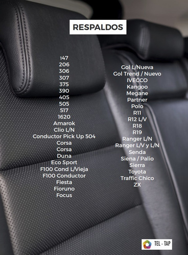 Asiento Butaca Relleno Vw Gol