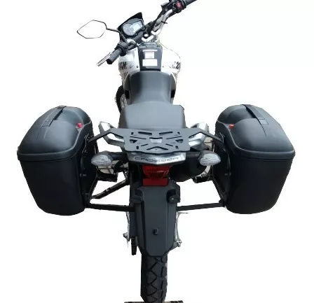 Motos Neno Shop - Suporte Baú Lateral Original Yamaha para Crosser 150