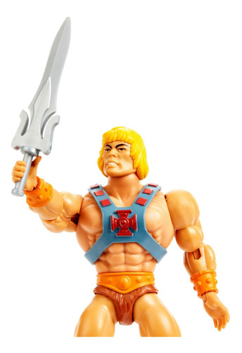 Imagen 6 de 7 de Masters Of The Universe Origins, He-man Cabeza Vintage