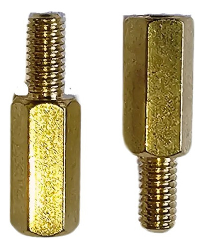 10 Tornillos Separadores Espaciadores M3x10mm Macho Hembra