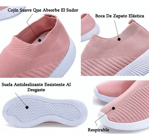 Zapatillas De Verano Transpirables Y Casuales Para Mujer