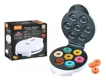 Comprar Maquina Para Hacer Mini Donas De 7 A La Vez Marca Raf Color Blanco