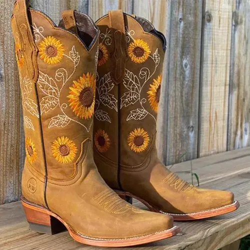 Botas vaqueras de mujer con tacon new arrivals