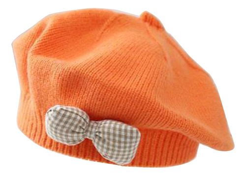 (o) Boina Tejida Para Bebé Niña, Gorro Suave Y Cómodo, Elega