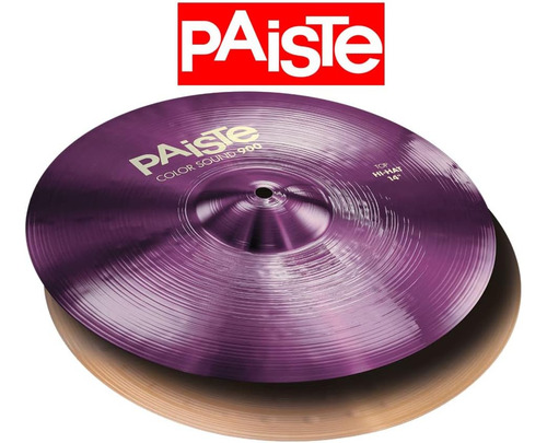 Paiste 14 Pulgadas Color Sound 900 Purple Platos Hi-hat