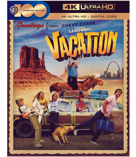4k Ultra Hd Blu-ray National Lampoon´s Vacation / Vacaciones