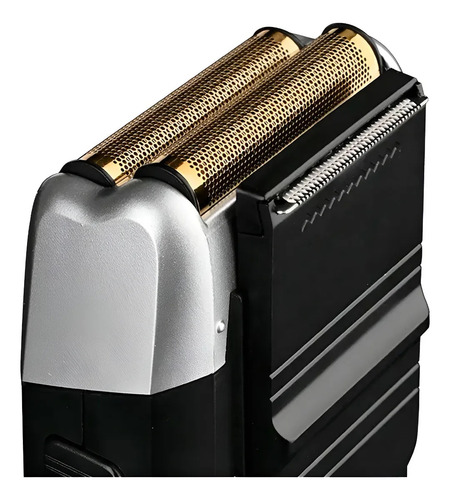 Afeitadora Shaver Inalambrica Dorada Doble Ng-991 Wmark