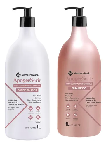 Shampoo E Condicionador Apogee Serie Members Mark 1l Cada