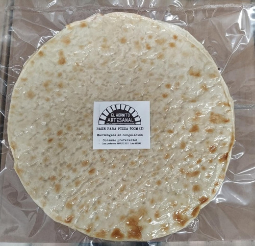 40 Bases Pre Cocidas De Pizza 30cm (12 Pulgadas) Masa