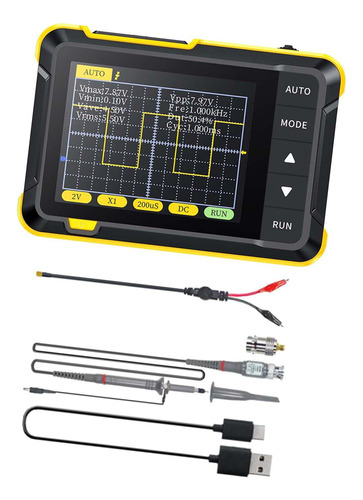 Osciloscópio Digital 200khz Portátil 2,5 Ms/s De Alto Padrão