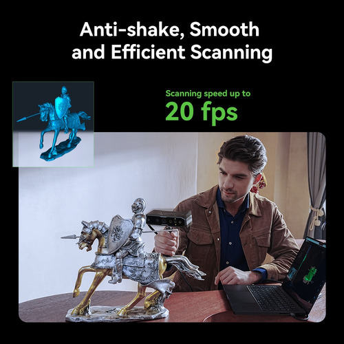 Creality 3d Scanner Cr-scan Otter Para Impressão 3d, Preto