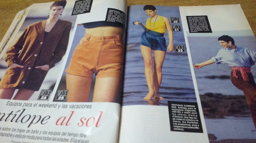 Revista Look Nº 2 Moda Año 1991 Equipos Para Weekend