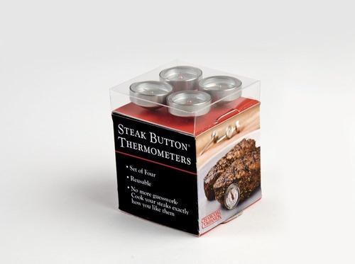 Cc9025 - Juego De Termómetro Reutilizable Con Botón Para Car