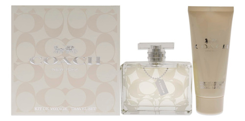 Perfume Y Crema Coach Travel Set 100ml Cada Pieza