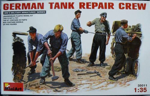 Miniart 1/35 35011 German Tank Crew Repair