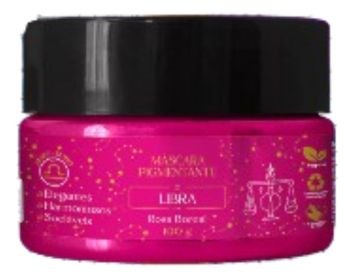 Máscara Pigmentante Kc Signos Libra Kamaleão Color 100g Tom Rosa