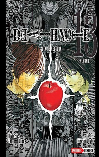 Panini Manga Death Note No.13 Guia De Lectura