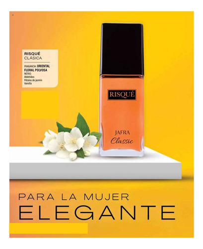 Eau De Toilette Risque Classic Jafra Para Dama 60ml Original