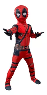 Disfraz Deadpool Niño Regalo Cumpleaños Navidad Halloween