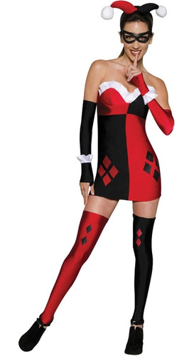 Disfraz De Harley Quinn Para Mujer Talla: M Halloween