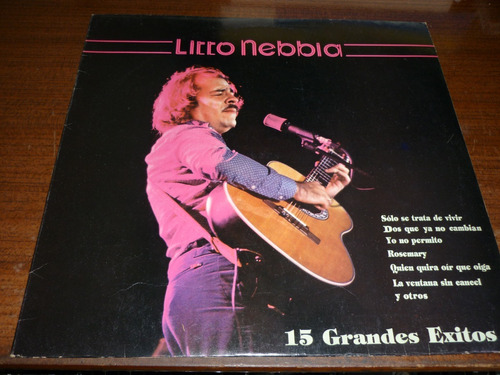 Litto Nebbia 15 Grandes Exitos Vinilo Argentino