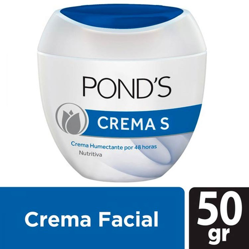 Crema  S 50 Gr Pond.s Cremas Para Rostro-cuerpo