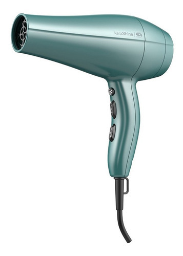 Secador De Pelo Gama Diva 4d Kerashine Therapy 2300w Difusor Color Celeste