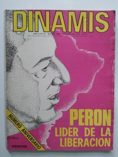 Revista Dinamis Número Aniversario #61 -  Perón 